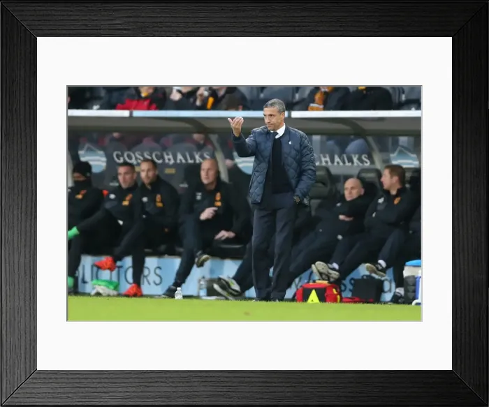 Framed Print : FA Cup: Hull City vs. Brighton & Hove Albion (09.01.2016) - Intense Match Action Framed Print : FA Cup: Hull City vs. Brighton & Hove Albion (09.01.2016) - Intense Match Action