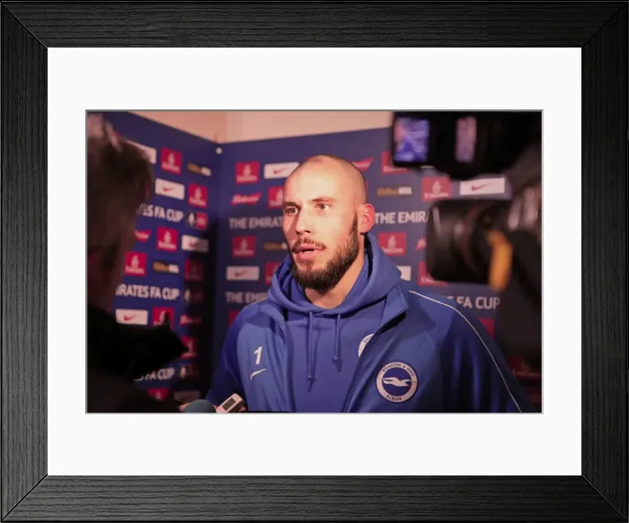 Framed Print : Post-Match Interview with Niki Maenpaa: Hull City vs. Brighton & Hove Albion, FA Cup (09.01.2016) Framed Print : Post-Match Interview with Niki Maenpaa: Hull City vs. Brighton & Hove Albion, FA Cup (09.01.2016)