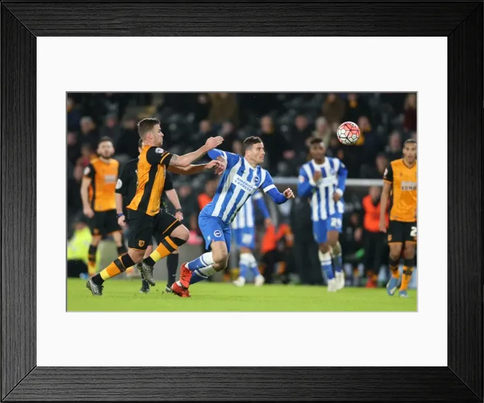 Framed Print : Intense FA Cup Clash: Hull City vs. Brighton and Hove Albion (09.01.2016) Framed Print : Intense FA Cup Clash: Hull City vs. Brighton and Hove Albion (09.01.2016)