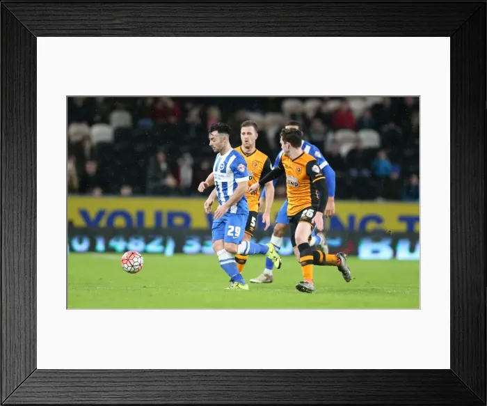 Framed Print : FA Cup: Hull City vs. Brighton & Hove Albion (09.01.2016) - Intense Match Action at KC Stadium Framed Print : FA Cup: Hull City vs. Brighton & Hove Albion (09.01.2016) - Intense Match Action at KC Stadium