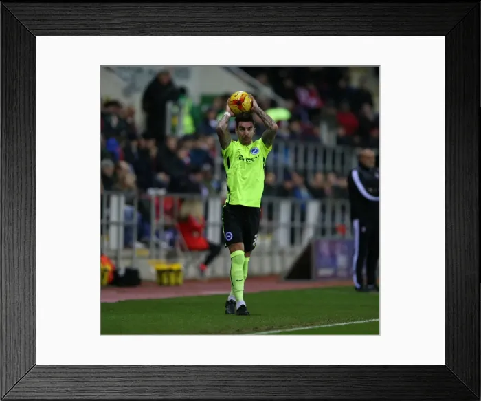Framed Print : Championship Showdown: Brighton and Hove Albion vs Rotherham United at New York Stadium (12 January 2016) Framed Print : Championship Showdown: Brighton and Hove Albion vs Rotherham United at New York Stadium (12 January 2016)