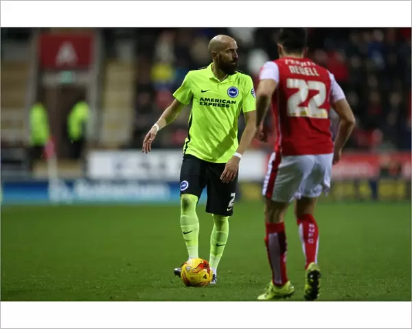 Brighton and Hove Albion Celebrate Championship Victory at Rotherham United (12 January 2016)