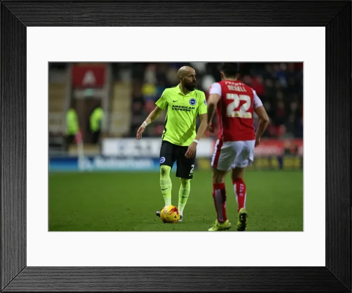 Framed Print : Brighton and Hove Albion Celebrate Championship Victory at Rotherham United (12 January 2016) Framed Print : Brighton and Hove Albion Celebrate Championship Victory at Rotherham United (12 January 2016)