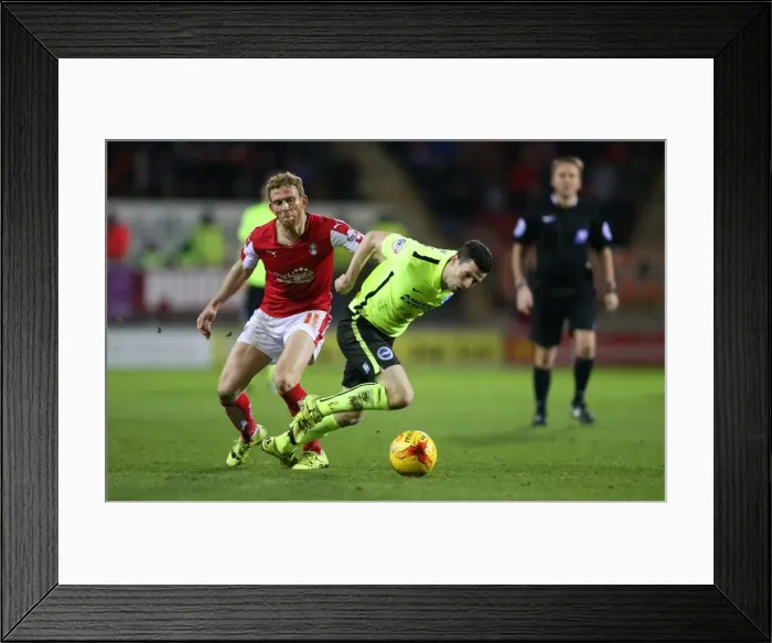 Framed Print : Brighton and Hove Albion vs. Rotherham United: Sky Bet Championship Clash (12JAN16) Framed Print : Brighton and Hove Albion vs. Rotherham United: Sky Bet Championship Clash (12JAN16)