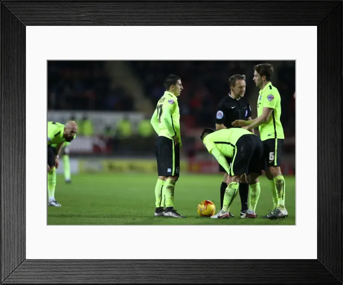 Framed Print : Brighton and Hove Albion's Triumph over Rotherham United in Sky Bet Championship (12 January 2016) Framed Print : Brighton and Hove Albion's Triumph over Rotherham United in Sky Bet Championship (12 January 2016)