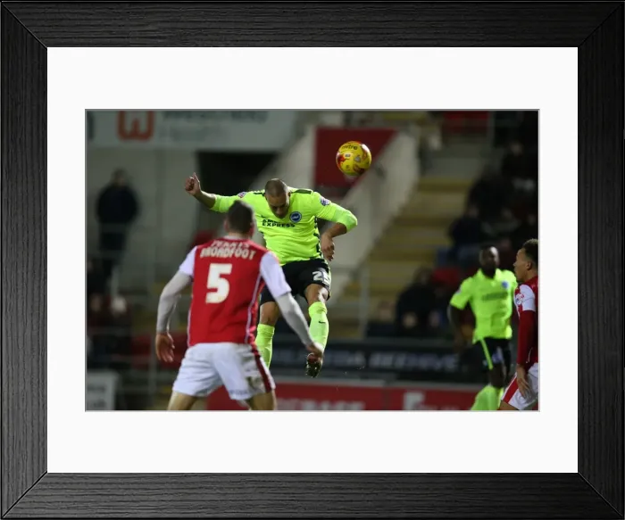 Framed Print : Brighton and Hove Albion's Dominant Performance: Rotherham United 1-4, January 12, 2016 Framed Print : Brighton and Hove Albion's Dominant Performance: Rotherham United 1-4, January 12, 2016