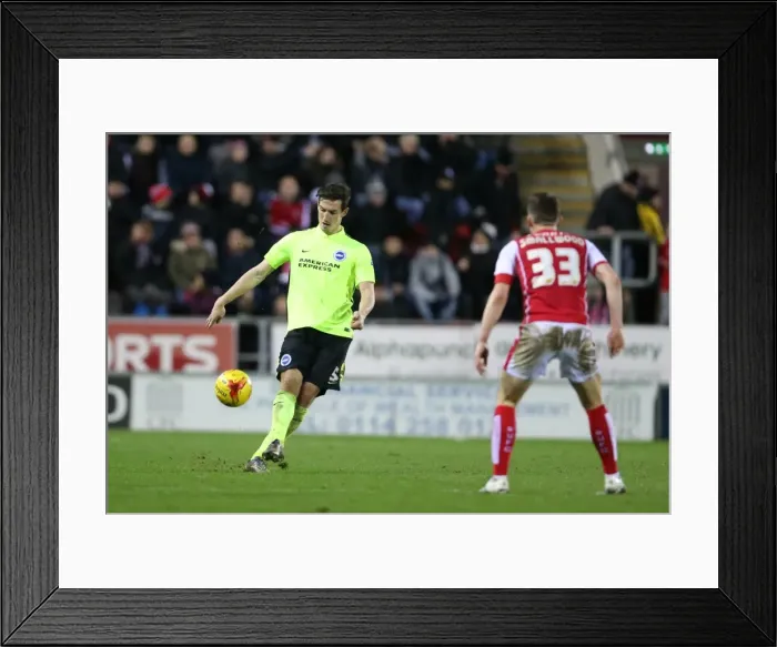 Framed Print : Brighton and Hove Albion Battle Rotherham United in Championship Showdown (12JAN16) Framed Print : Brighton and Hove Albion Battle Rotherham United in Championship Showdown (12JAN16)
