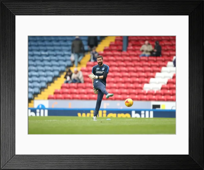 Framed Print : Intense Championship Showdown: Brighton and Hove Albion vs. Blackburn Rovers at Ewood Park (16 January 2016) Framed Print : Intense Championship Showdown: Brighton and Hove Albion vs. Blackburn Rovers at Ewood Park (16 January 2016)