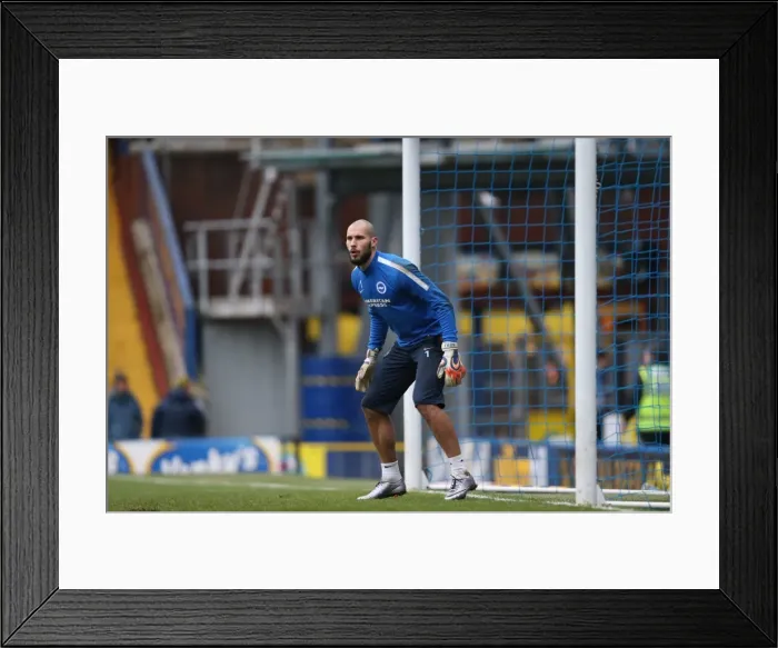 Framed Print : Blackburn Rovers vs. Brighton and Hove Albion: Intense Championship Clash at Ewood Park (16 January 2016) Framed Print : Blackburn Rovers vs. Brighton and Hove Albion: Intense Championship Clash at Ewood Park (16 January 2016)