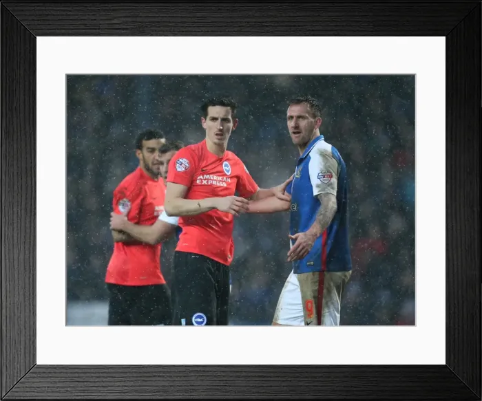 Framed Print : Intense Championship Showdown: Brighton and Hove Albion vs. Blackburn Rovers at Ewood Park (16 January 2016) Framed Print : Intense Championship Showdown: Brighton and Hove Albion vs. Blackburn Rovers at Ewood Park (16 January 2016)
