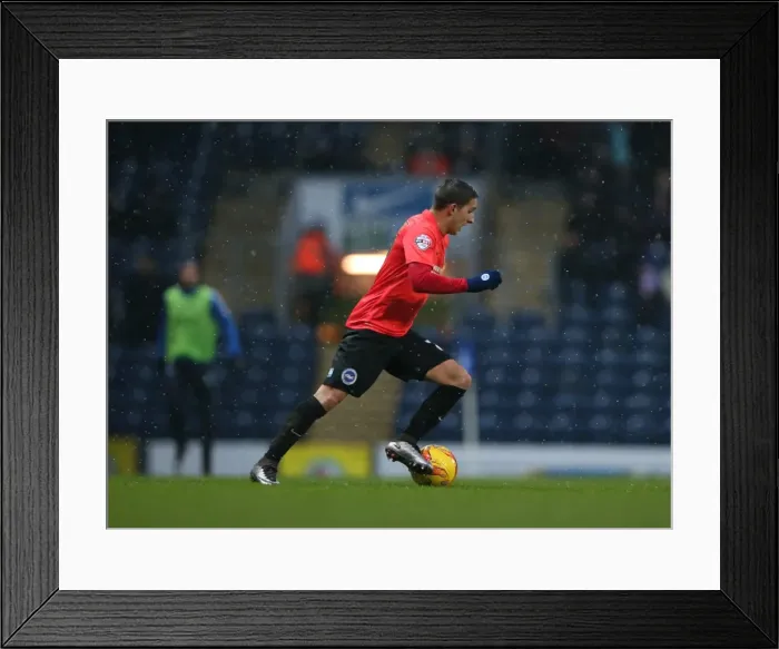 Framed Print : Intense Championship Showdown: Brighton and Hove Albion vs. Blackburn Rovers at Ewood Park (16 January 2016) Framed Print : Intense Championship Showdown: Brighton and Hove Albion vs. Blackburn Rovers at Ewood Park (16 January 2016)
