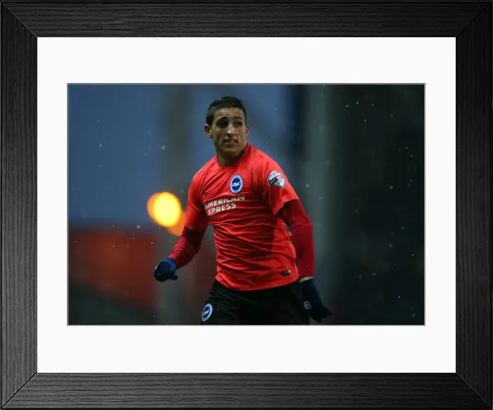 Framed Print : Intense Championship Showdown: Brighton and Hove Albion vs. Blackburn Rovers at Ewood Park (16 January 2016) Framed Print : Intense Championship Showdown: Brighton and Hove Albion vs. Blackburn Rovers at Ewood Park (16 January 2016)