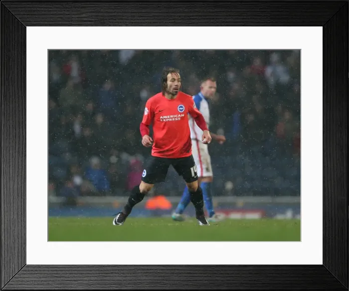 Framed Print : Intense Championship Showdown: Brighton and Hove Albion vs. Blackburn Rovers at Ewood Park (16 January 2016) Framed Print : Intense Championship Showdown: Brighton and Hove Albion vs. Blackburn Rovers at Ewood Park (16 January 2016)
