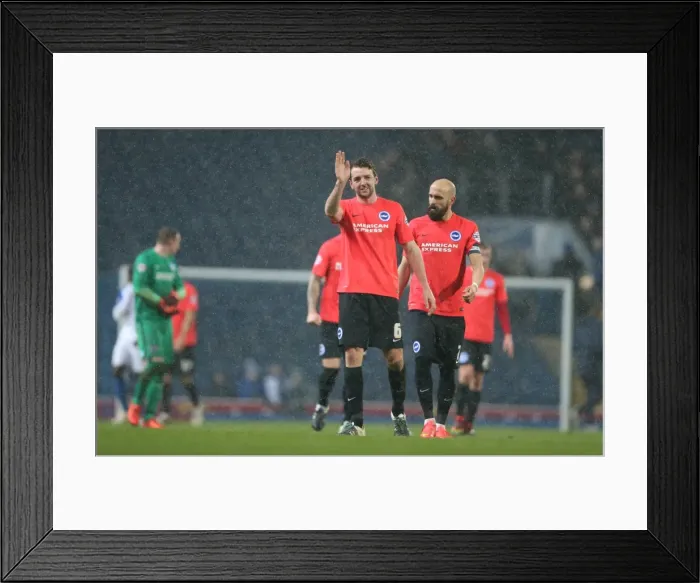 Framed Print : Intense Championship Showdown: Brighton and Hove Albion vs. Blackburn Rovers at Ewood Park (16 January 2016) Framed Print : Intense Championship Showdown: Brighton and Hove Albion vs. Blackburn Rovers at Ewood Park (16 January 2016)