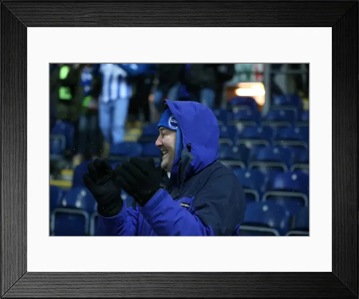 Framed Print : Championship Showdown: Brighton and Hove Albion vs. Blackburn Rovers at Ewood Park (16 January 2016) Framed Print : Championship Showdown: Brighton and Hove Albion vs. Blackburn Rovers at Ewood Park (16 January 2016)