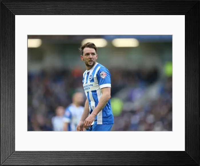 Framed Print : Championship Clash: Brighton & Hove Albion vs. Huddersfield Town (January 23, 2016) Framed Print : Championship Clash: Brighton & Hove Albion vs. Huddersfield Town (January 23, 2016)