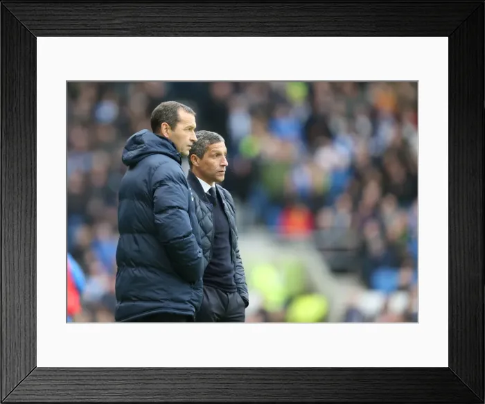 Framed Print : Championship Showdown: Brighton and Hove Albion vs. Huddersfield Town (23rd January 2016) Framed Print : Championship Showdown: Brighton and Hove Albion vs. Huddersfield Town (23rd January 2016)