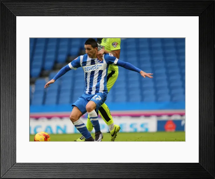 Framed Print : Championship Showdown: Brighton and Hove Albion vs. Huddersfield Town (23rd January 2016) Framed Print : Championship Showdown: Brighton and Hove Albion vs. Huddersfield Town (23rd January 2016)