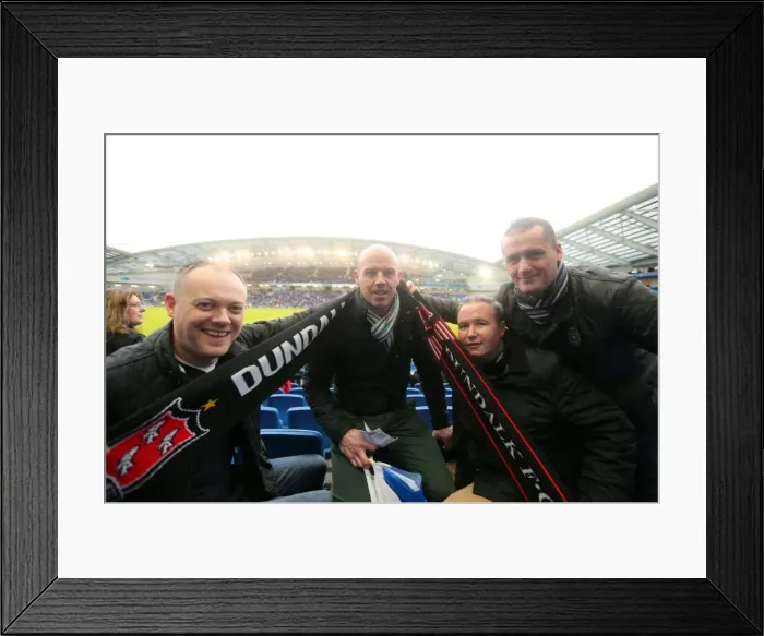 Framed Print : Thrilling Sky Bet Championship Showdown: Brighton & Hove Albion vs. Huddersfield Town (23JAN16)