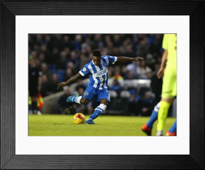 Framed Print : Intense Championship Showdown: Brighton & Hove Albion vs. Huddersfield Town (23rd January 2016) Framed Print : Intense Championship Showdown: Brighton & Hove Albion vs. Huddersfield Town (23rd January 2016)