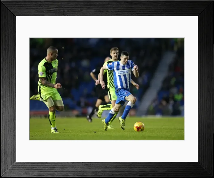 Framed Print : Intense Championship Showdown: Brighton & Hove Albion vs. Huddersfield Town (23rd January 2016) Framed Print : Intense Championship Showdown: Brighton & Hove Albion vs. Huddersfield Town (23rd January 2016)