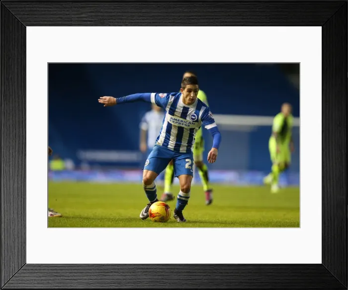 Framed Print : Intense Championship Showdown: Brighton & Hove Albion vs. Huddersfield Town (23rd January 2016) Framed Print : Intense Championship Showdown: Brighton & Hove Albion vs. Huddersfield Town (23rd January 2016)