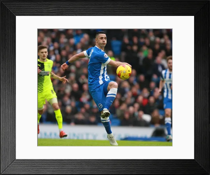 Framed Print : Beram Kayal in Action: Brighton & Hove Albion vs. Huddersfield Town, Sky Bet Championship (23rd January 2016) Framed Print : Beram Kayal in Action: Brighton & Hove Albion vs. Huddersfield Town, Sky Bet Championship (23rd January 2016)
