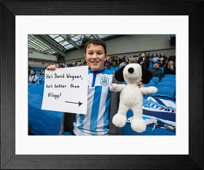 Framed Print : Huddersfield Town 23JAN16 Framed Print : Huddersfield Town 23JAN16