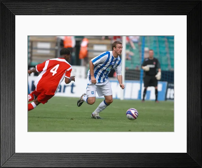 Framed Print : Glenn Murray: Star Forward of Brighton & Hove Albion FC Framed Print : Glenn Murray: Star Forward of Brighton & Hove Albion FC