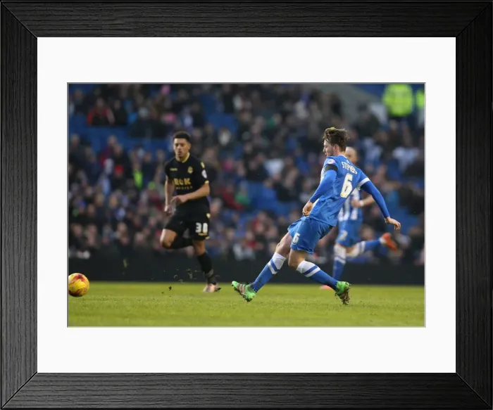 Framed Print : Brighton and Hove Albion vs. Bolton Wanderers: Sky Bet Championship Showdown at American Express Community Stadium (February 13, 2016) Framed Print : Brighton and Hove Albion vs. Bolton Wanderers: Sky Bet Championship Showdown at American Express Community Stadium (February 13, 2016)