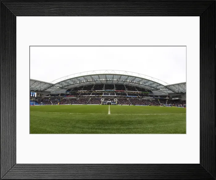 Framed Print : Brighton and Hove Albion vs. Bolton Wanderers: Panoramic View of American Express Community Stadium during Sky Bet Championship Match (February 13, 2016) Framed Print : Brighton and Hove Albion vs. Bolton Wanderers: Panoramic View of American Express Community Stadium during Sky Bet Championship Match (February 13, 2016)