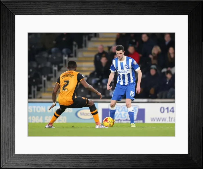 Framed Print : Intense Championship Showdown: Brighton and Hove Albion vs. Hull City (16 February 2016) Framed Print : Intense Championship Showdown: Brighton and Hove Albion vs. Hull City (16 February 2016)