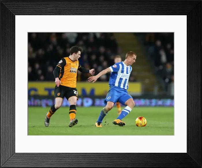 Framed Print : Intense Sky Bet Championship Clash: Hull City vs. Brighton and Hove Albion (16 February 2016) Framed Print : Intense Sky Bet Championship Clash: Hull City vs. Brighton and Hove Albion (16 February 2016)