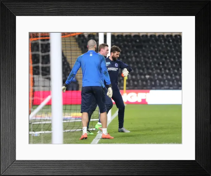 Framed Print : Intense Championship Showdown: Brighton and Hove Albion vs. Hull City (16 February 2016) Framed Print : Intense Championship Showdown: Brighton and Hove Albion vs. Hull City (16 February 2016)