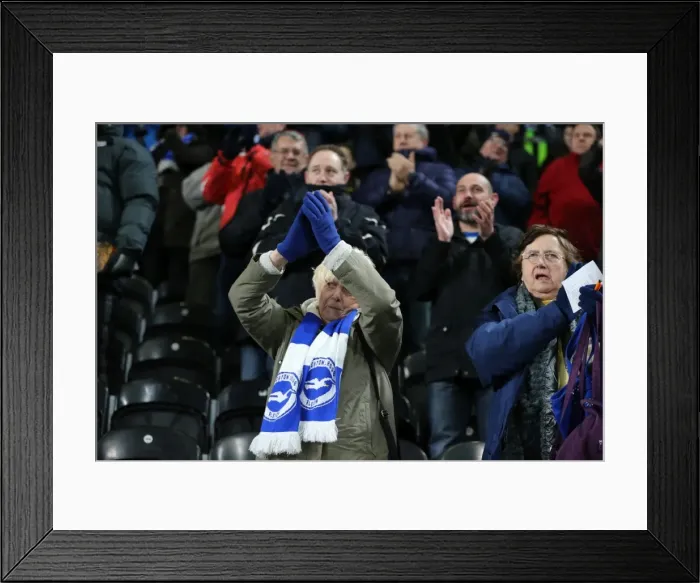 Framed Print : Intense Championship Showdown: Brighton and Hove Albion vs. Hull City (16 February 2016) Framed Print : Intense Championship Showdown: Brighton and Hove Albion vs. Hull City (16 February 2016)