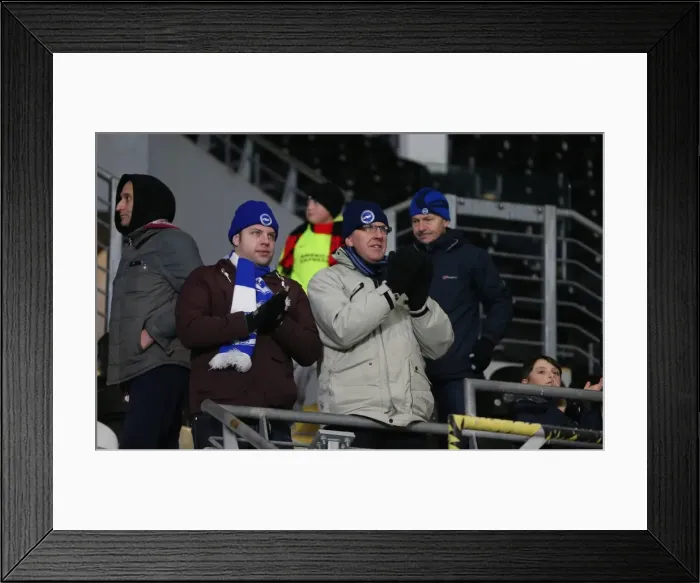Framed Print : Intense Championship Showdown: Brighton and Hove Albion vs. Hull City (16 February 2016) Framed Print : Intense Championship Showdown: Brighton and Hove Albion vs. Hull City (16 February 2016)