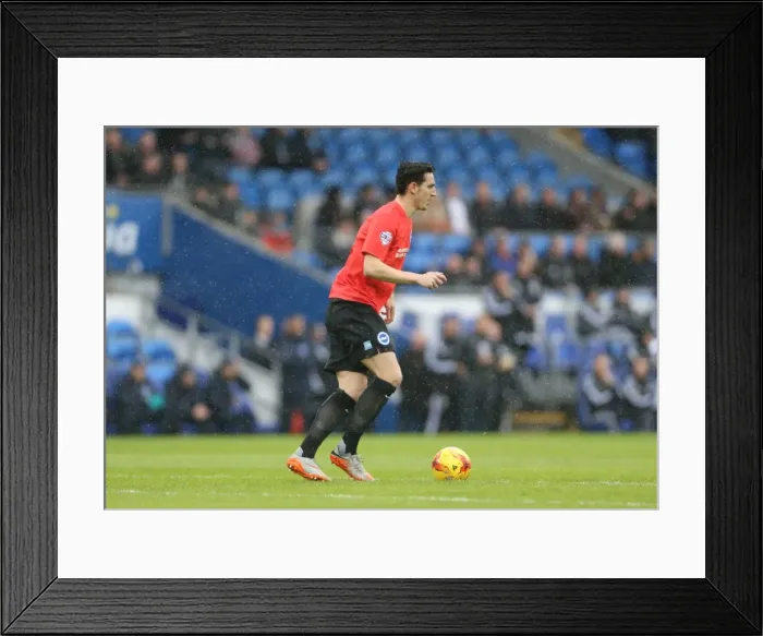 Framed Print : Intense Championship Showdown: Cardiff vs. Brighton (20FEB16)