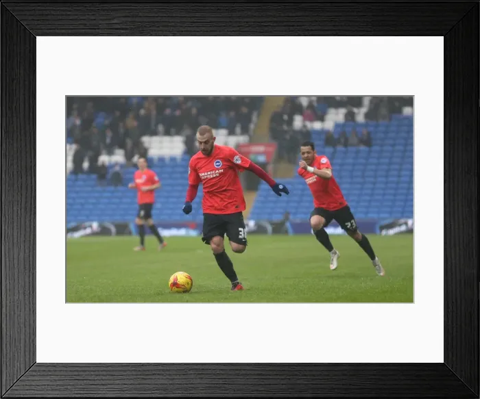 Framed Print : Sky Bet Championship Showdown: Cardiff City vs. Brighton and Hove Albion (20FEB16) Framed Print : Sky Bet Championship Showdown: Cardiff City vs. Brighton and Hove Albion (20FEB16)