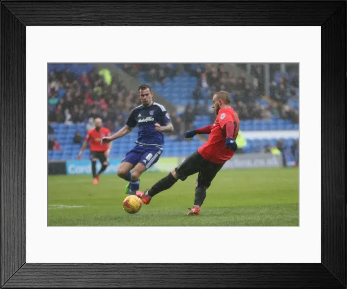 Framed Print : Cardiff vs Brighton: Championship Clash at Cardiff City Stadium (20FEB16) Framed Print : Cardiff vs Brighton: Championship Clash at Cardiff City Stadium (20FEB16)