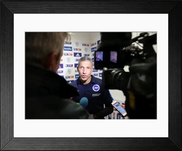 Framed Print : Intense Championship Showdown: Cardiff vs. Brighton (20FEB16) Framed Print : Intense Championship Showdown: Cardiff vs. Brighton (20FEB16)