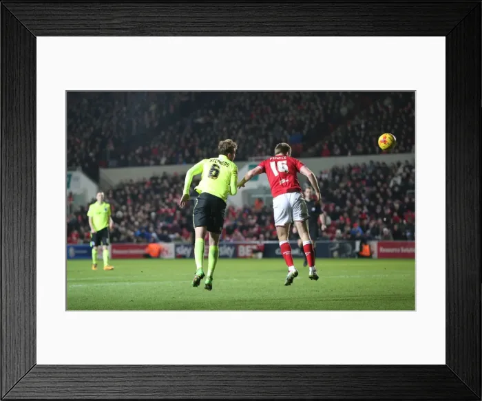 Framed Print : Intense Championship Showdown: Brighton and Hove Albion vs. Bristol City (23FEB16) Framed Print : Intense Championship Showdown: Brighton and Hove Albion vs. Bristol City (23FEB16)
