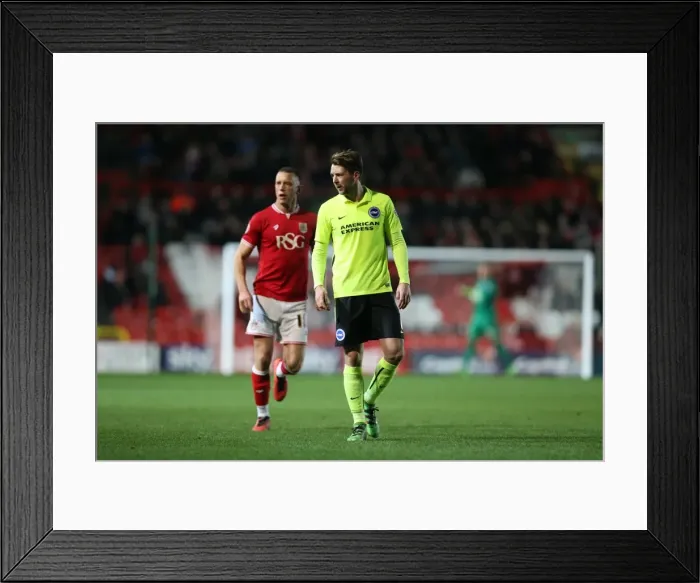 Framed Print : Intense Championship Showdown: Brighton and Hove Albion vs. Bristol City (23FEB16) Framed Print : Intense Championship Showdown: Brighton and Hove Albion vs. Bristol City (23FEB16)