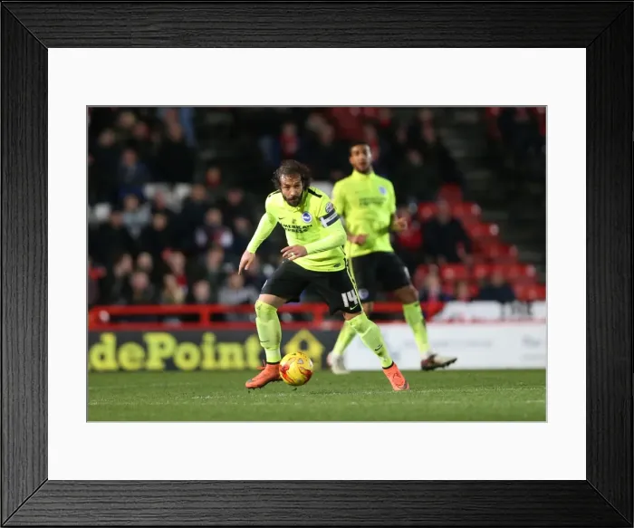 Framed Print : Intense Championship Showdown: Brighton and Hove Albion vs. Bristol City (23FEB16) Framed Print : Intense Championship Showdown: Brighton and Hove Albion vs. Bristol City (23FEB16)