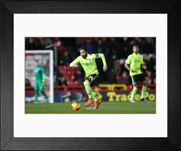 Framed Print : Intense Championship Showdown: Brighton and Hove Albion vs. Bristol City (23FEB16) Framed Print : Intense Championship Showdown: Brighton and Hove Albion vs. Bristol City (23FEB16)