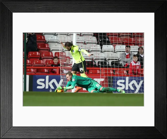 Framed Print : Intense Championship Showdown: Brighton and Hove Albion vs. Bristol City at Ashton Gate Stadium - 23 February 2016 Framed Print : Intense Championship Showdown: Brighton and Hove Albion vs. Bristol City at Ashton Gate Stadium - 23 February 2016