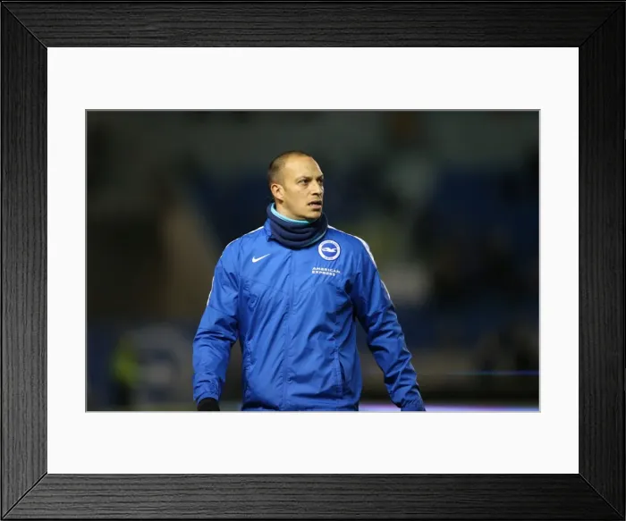 Framed Print : Intense Championship Showdown: Brighton & Hove Albion vs. Leeds United - 29 February 2016 Framed Print : Intense Championship Showdown: Brighton & Hove Albion vs. Leeds United - 29 February 2016