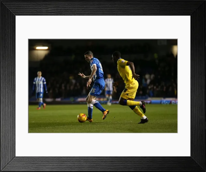 Framed Print : Intense Championship Showdown: Brighton & Hove Albion vs. Leeds United - 29 February 2016 Framed Print : Intense Championship Showdown: Brighton & Hove Albion vs. Leeds United - 29 February 2016