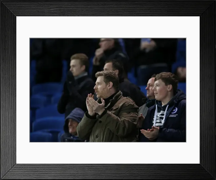 Framed Print : Intense Championship Showdown: Brighton & Hove Albion vs. Leeds United - 29 February 2016 Framed Print : Intense Championship Showdown: Brighton & Hove Albion vs. Leeds United - 29 February 2016