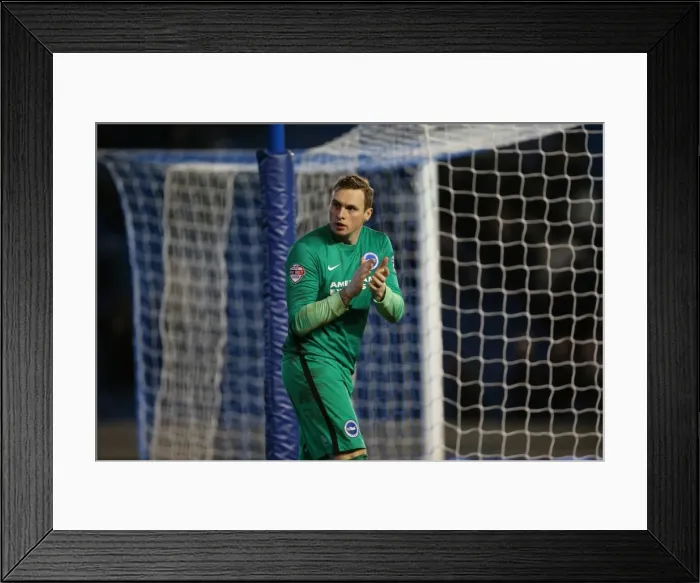 Framed Print : Intense Championship Showdown: Brighton & Hove Albion vs. Leeds United - 29 February 2016 Framed Print : Intense Championship Showdown: Brighton & Hove Albion vs. Leeds United - 29 February 2016