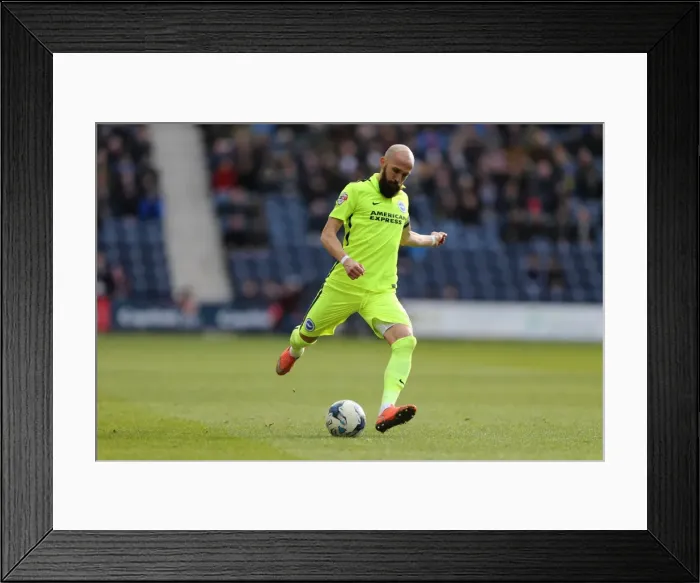 Framed Print : Championship Showdown: Preston North End vs. Brighton & Hove Albion at Deepdale (05MAR16) Framed Print : Championship Showdown: Preston North End vs. Brighton & Hove Albion at Deepdale (05MAR16)